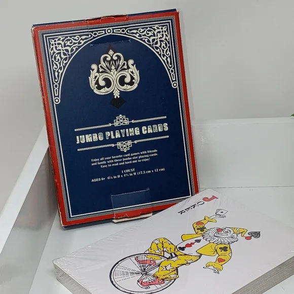 Vintage Jumbo Style Playing Cards - Picture 3 of 8